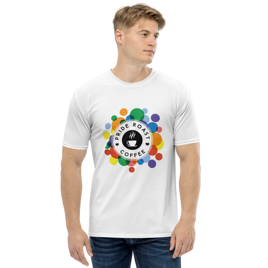 Pride Roast Coffee All-Over Print Men's Crew Neck T-Shirt