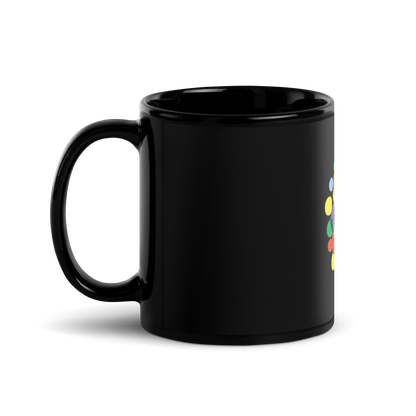 Pride Roast Coffee Black Glossy Mug