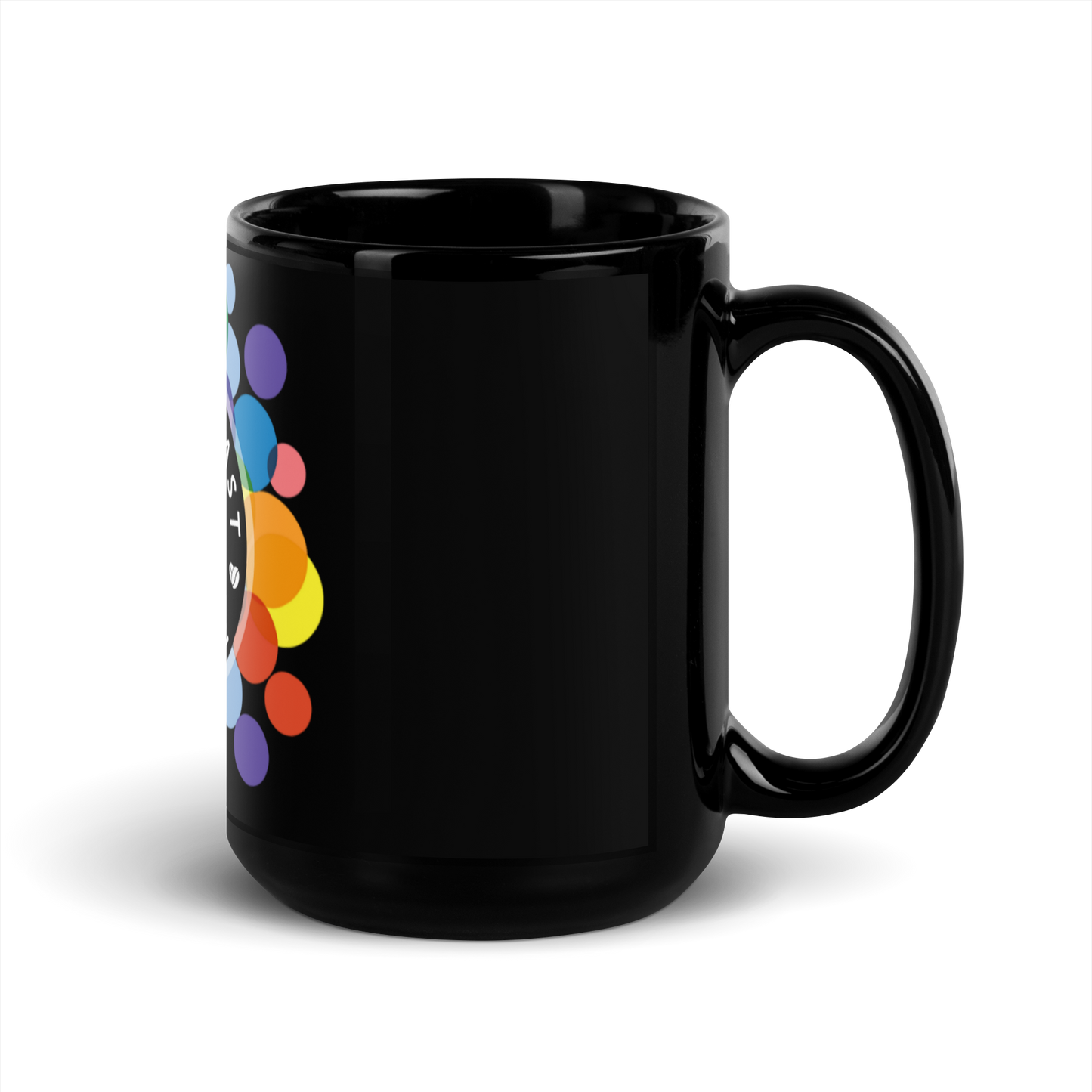 Pride Roast Coffee Black Glossy Mug