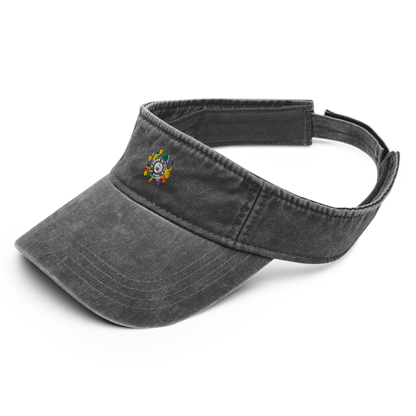 Pride Roast Coffee Denim Visor