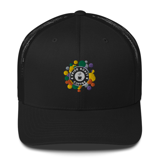 Pride Roast Coffee Retro Trucker Hat