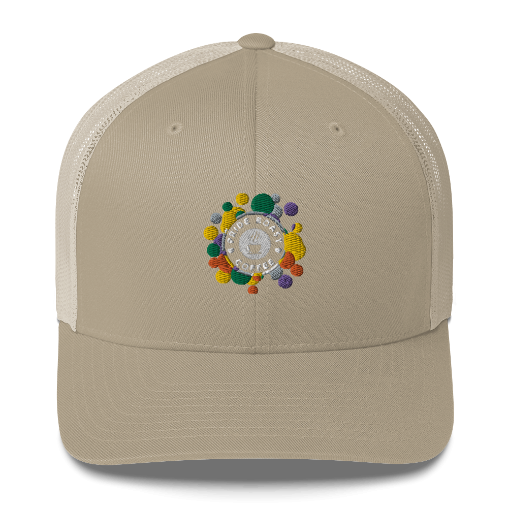 Pride Roast Coffee Retro Trucker Hat