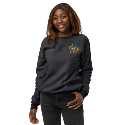 Pride Roast Coffee Unisex Sueded Fleece Sweatshirt