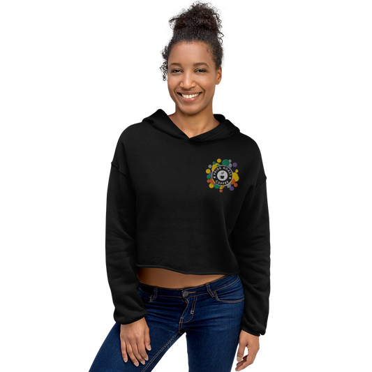 Pride Roast Coffee Women's Cropped Hoodie