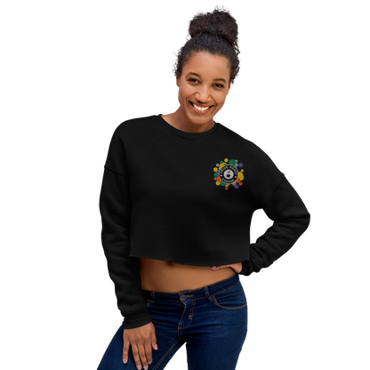 Pride Roast Coffee Women's Cropped Sweatshirt